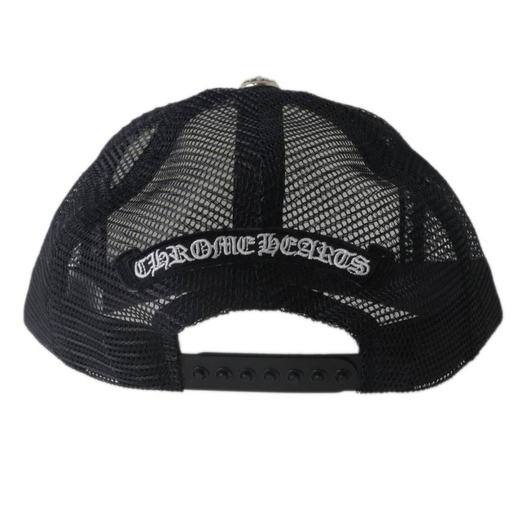 CHROME HEARTS/クロムハーツ トラッカーキャップ セメタリークロスプリント ブラック ONE SIZE／53-60 NT 未使用品 Nランク