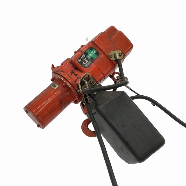品 象印 エレファント 100V 小型電気チェーンブロック トルコン aS-01 M4 リモコン付 荷重100kg 揚程3m 電動チェンブロック