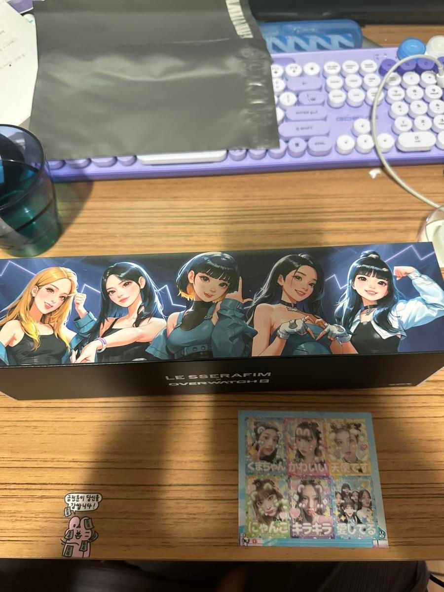 le sserafim×overwatch2 コラボマウスパッド