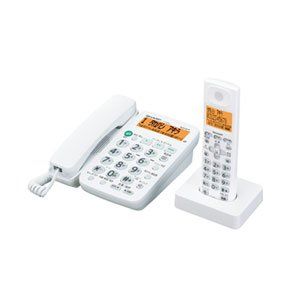 中古】シャープ デジタルコードレス電話機 子機1台付き JD-320CL  