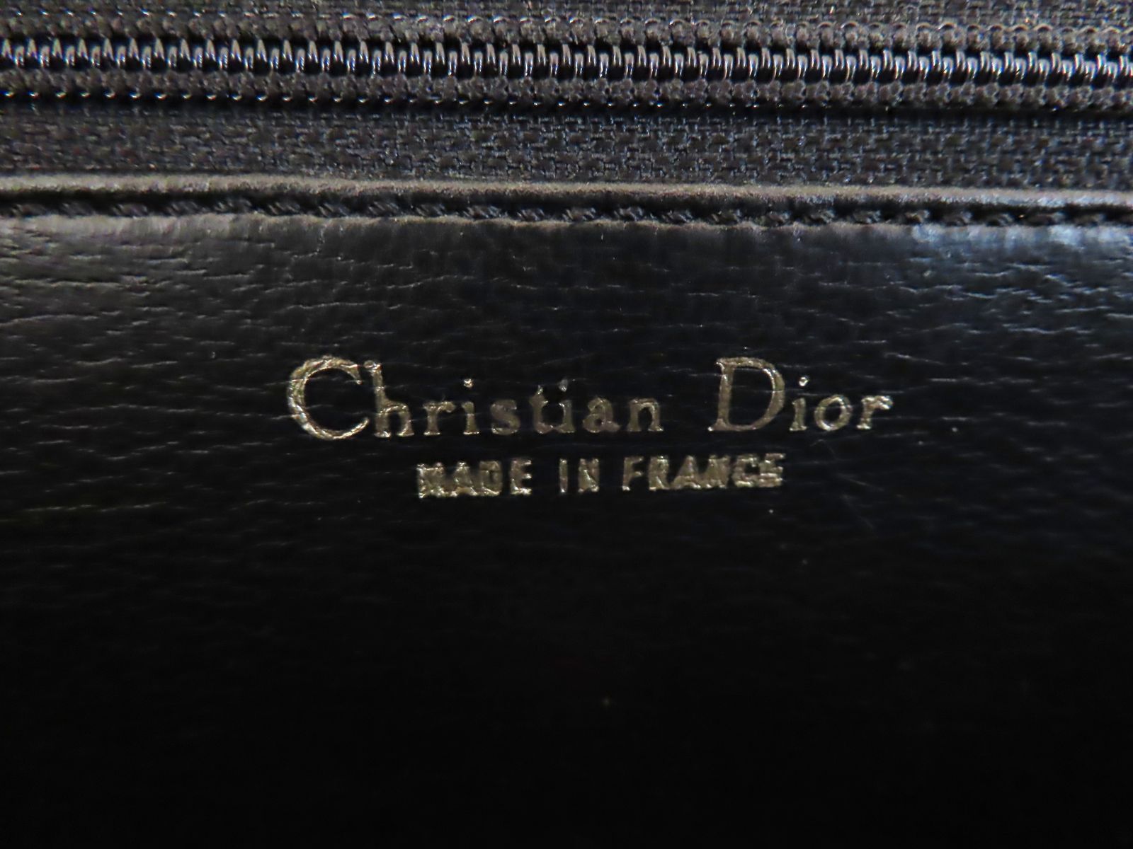 M11 Christian Dior クリスチャンディオール CDロゴ バックル レザー 