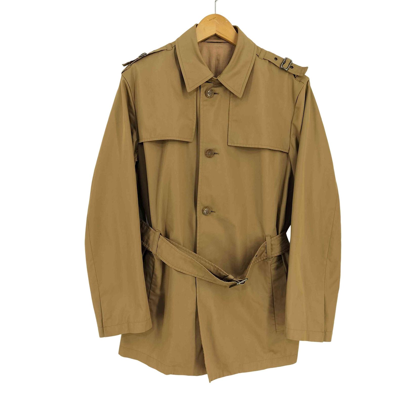 ジルサンダー JIL SANDER ステンカラーコート ガンフラップ メンズ JPN：44 