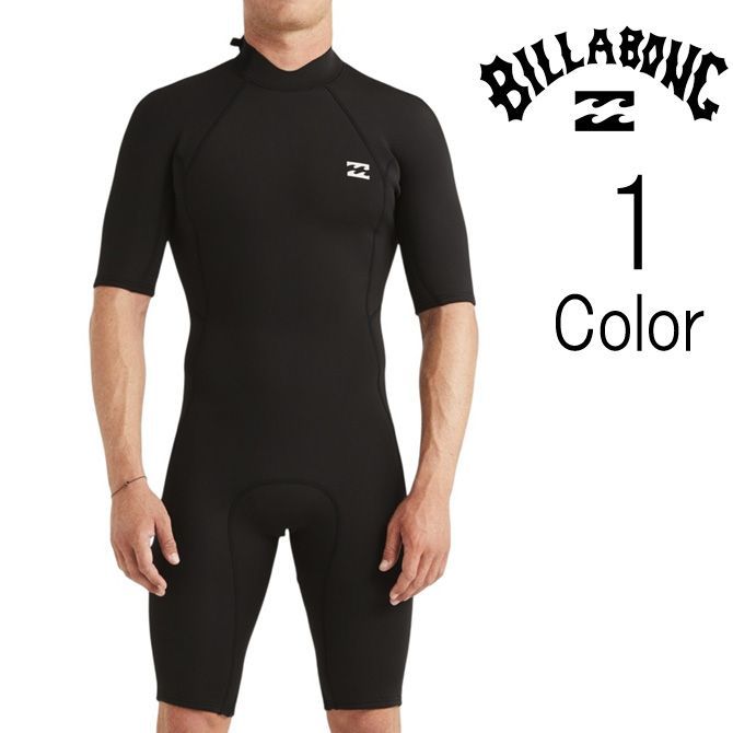 ビラボン Billabong メンズ ABSOLUTE BZ FL SS SPRING ウェットスーツ 2mm ショートスリーブ スプリング バックジップ bef018150
