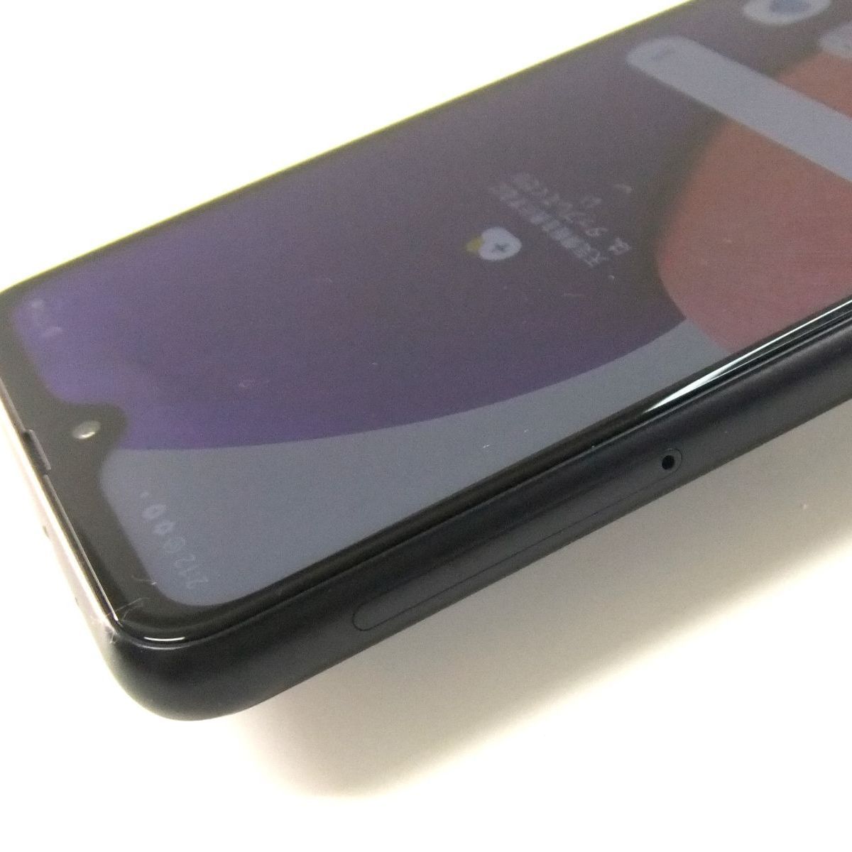 【値下げ】美品 Galaxy A22 docomo SIMロック解除済 ブラック 中古】 Galaxy A22 5G SC-56B ブラック docomo simロック解除済