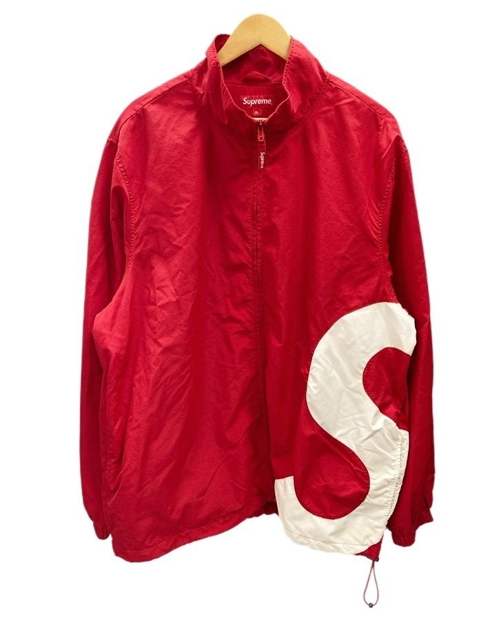シュプリーム SUPREME S Logo Track Jacket Red Sロゴトラック