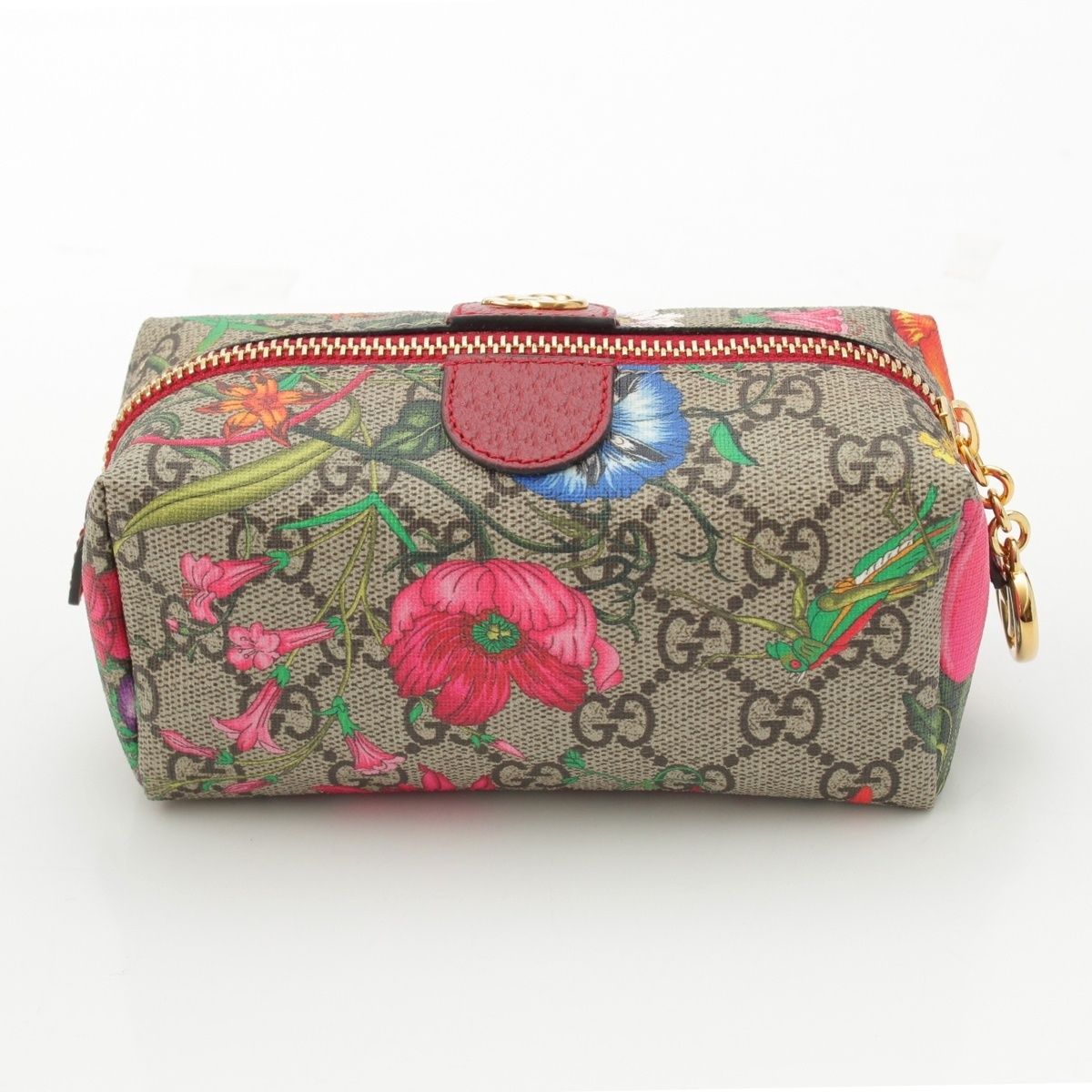 グッチ GG フローラル オフィディア ポーチ 548394 マルチカラー【中古