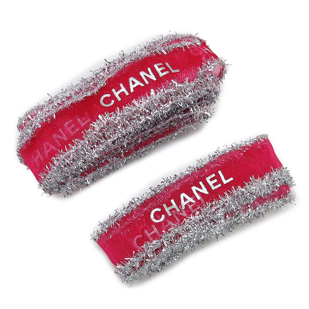ラッピング用リボン　CHANEL アイロン済】CHANEL シャネル ラッピング用リボン 2本セット