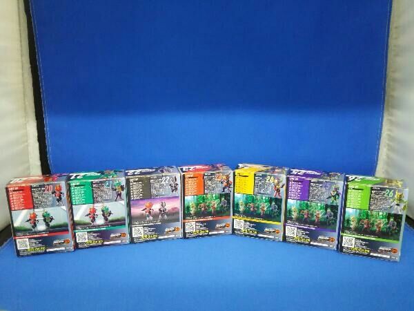 ①仮面ライダー CONVERGE MOTION 全7種 コンプリートセット ②仮面