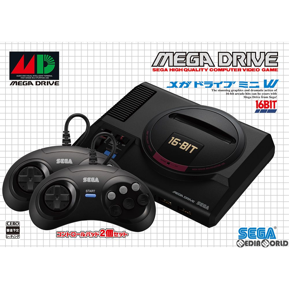 本体)メガドライブミニ W(ダブル) Mega Drive Mini W(HAA-2523 