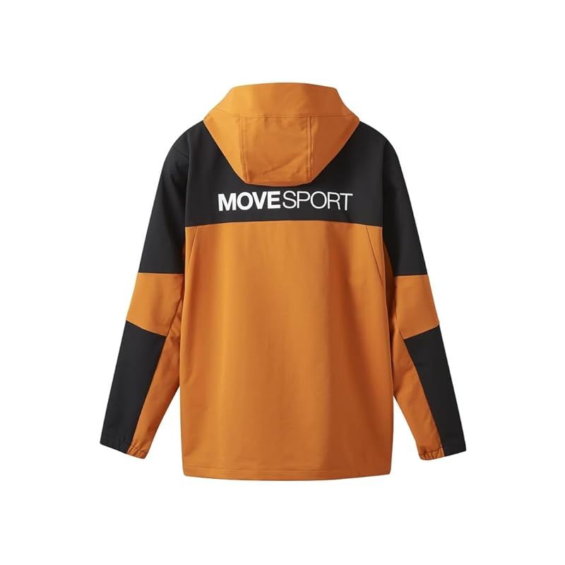 彡 デサント ソフトシェル バックロゴ フルジップフーディー ORBK O 0