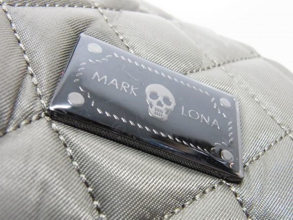 MARK&LONA - MARK&LONA マーク＆ロナ キルティングDRヘッドカバー カーキ MARK&LONA ロゴプレート キルティング素材 ヘッドカバーDR用