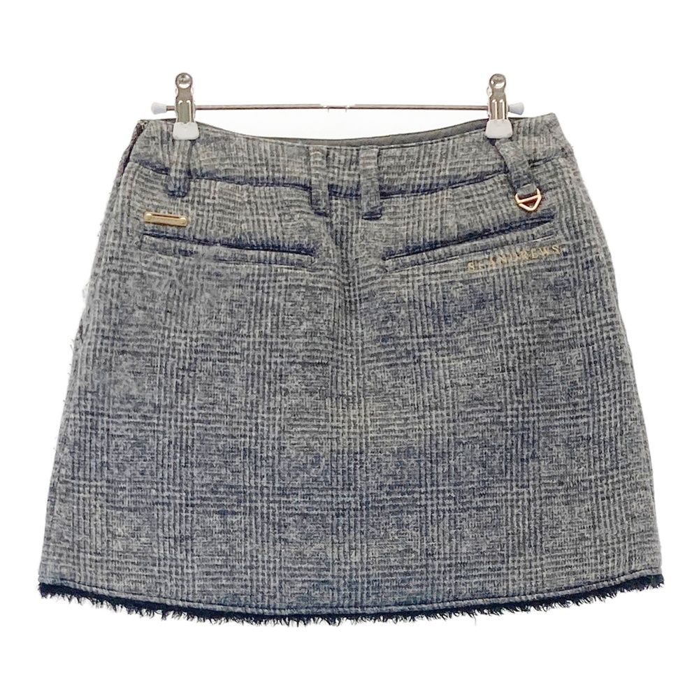 ST ANDREWS セントアンドリュース 裏起毛 スカート ロゴ総柄