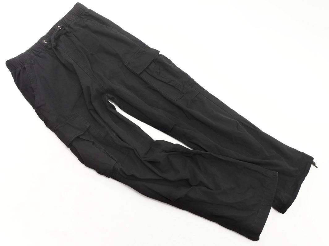 ZARA ザラ ユーティリティカーゴパンツ EUR 38 ブラック ZARA - ZARA カーゴパンツ ブラックの通販 by セブン's shop