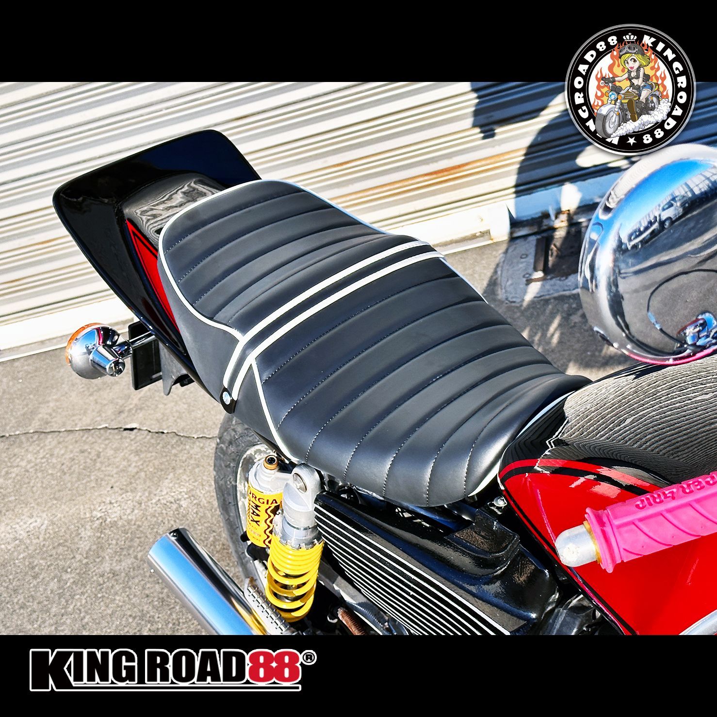 ゼファー400 タックロールシート 前期 中期 Amazon | King Road 88 ゼファー400 Ⅰ型・Ⅱ型 前期 ZR400C タック