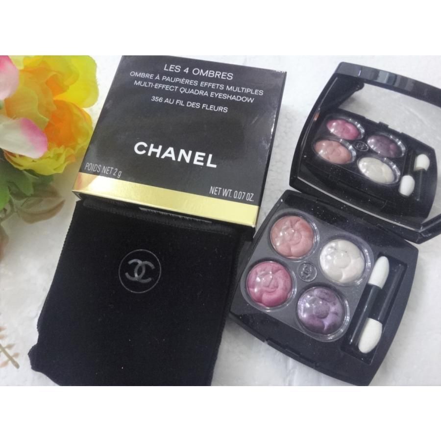 ☆CHANEL シャネル レ キャトル オンブル 356 オー フィル デ フルール 