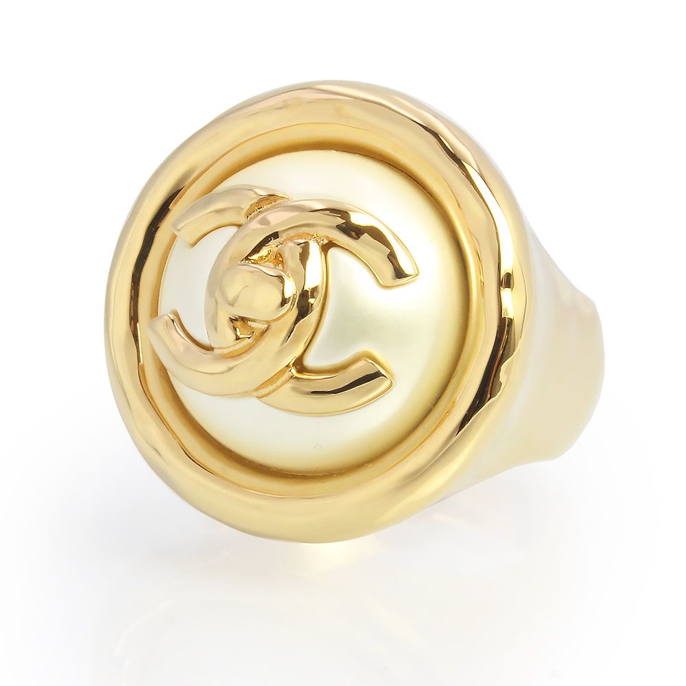 【パールが上品♪】CHANEL☆シャネルリング 指輪 CCロゴ 楽天市場】シャネル CHANEL リング 指輪 CCマーク 13号サイズ