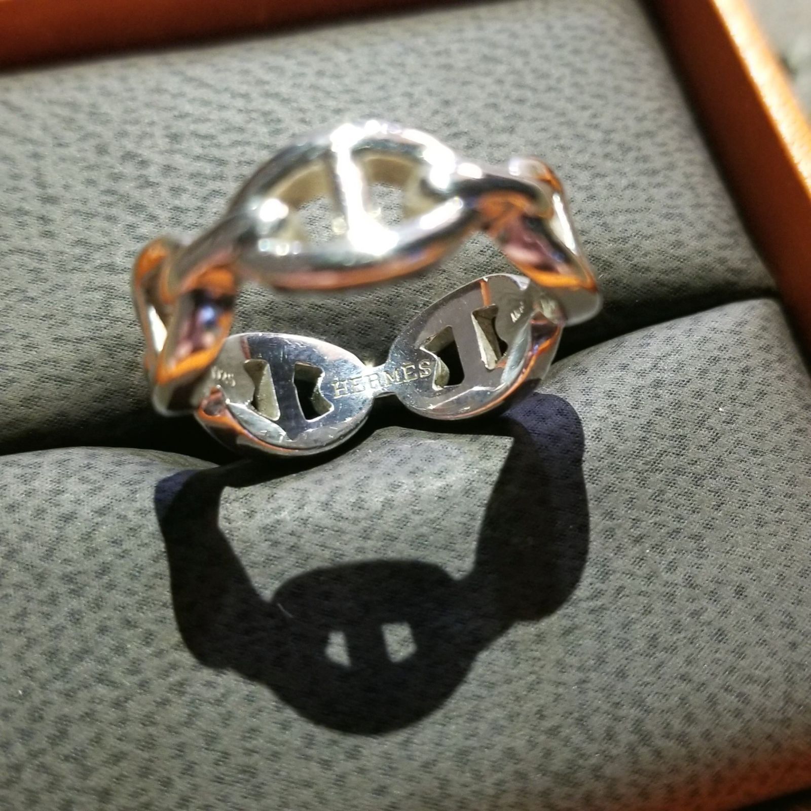 新品未使用】エルメスシェーヌダンクルアンシェネ リング PM 52サイズ