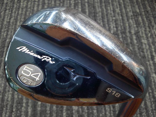 中古 ウェッジ ミズノ Mizuno Pro S18 Blue 54-08/MODUS3 SYETEM3 TOUR125/S/54[8235]博多
