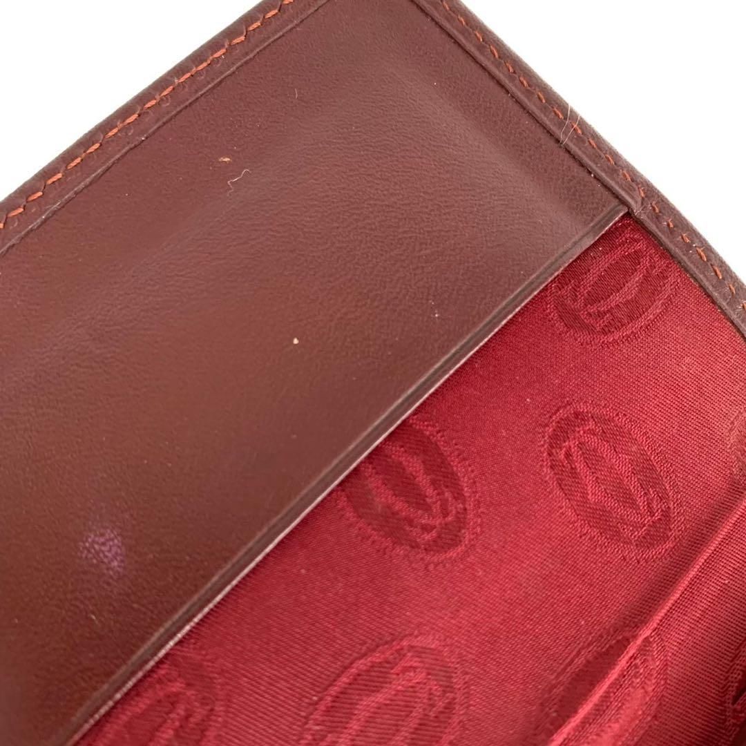 カルティエ　カードサイズケース付ミラー Cartier カルティエ カードケース ミラー付き マスト ドゥ