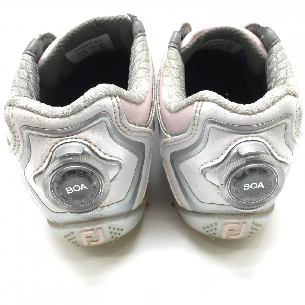 ☆特価☆フットジョイ ゴルフシューズ 白×ピンク 99074J BOA