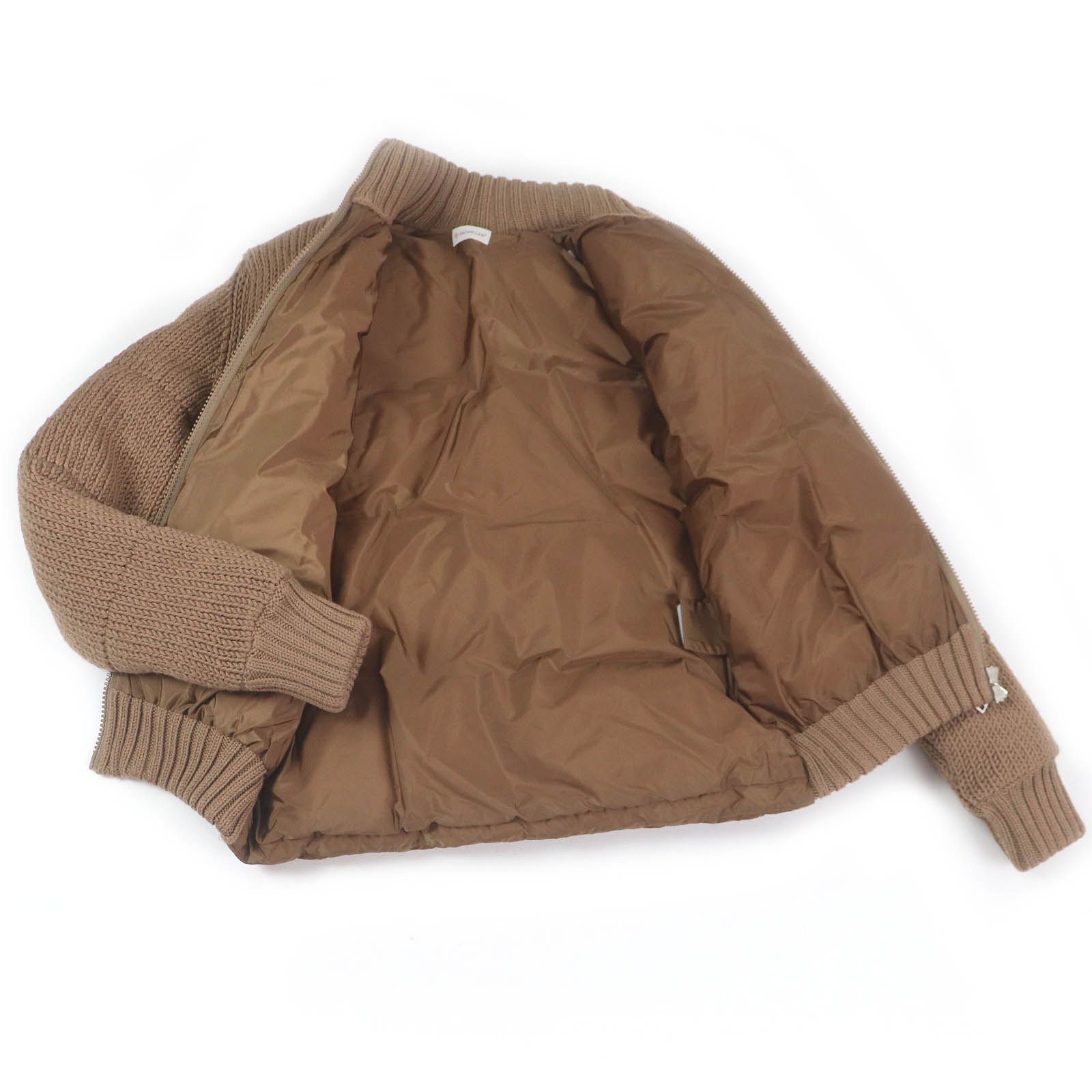 美品□MONCLER モンクレール 2024年製 CARDIGAN TRICOT 切替