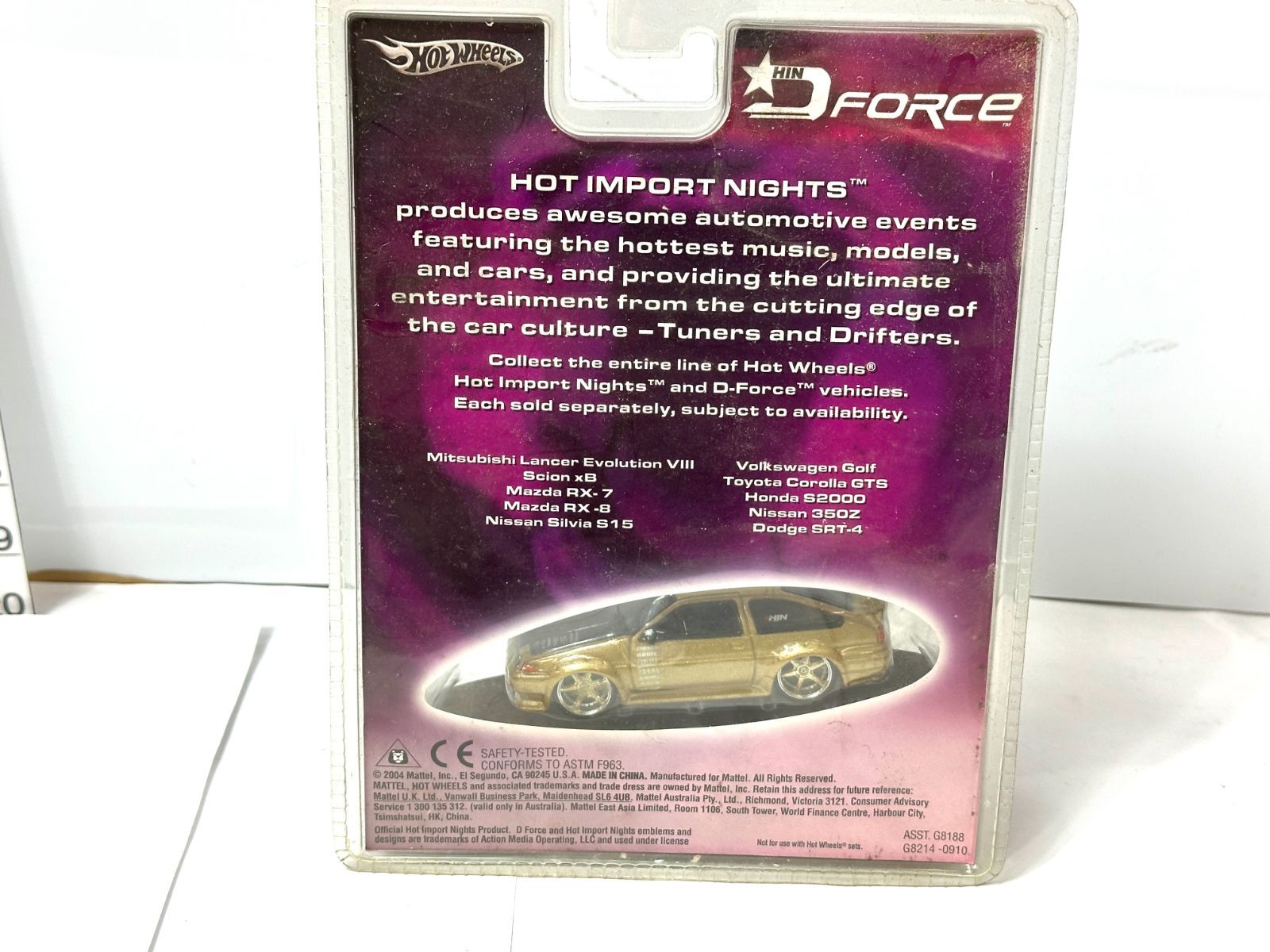 ☆希少 Hot Wheels HIN D FORCE TOYOTA Corolla GTS ホット