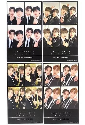 中古】シール・ステッカー Golden Child 人生4カットシート4枚セット