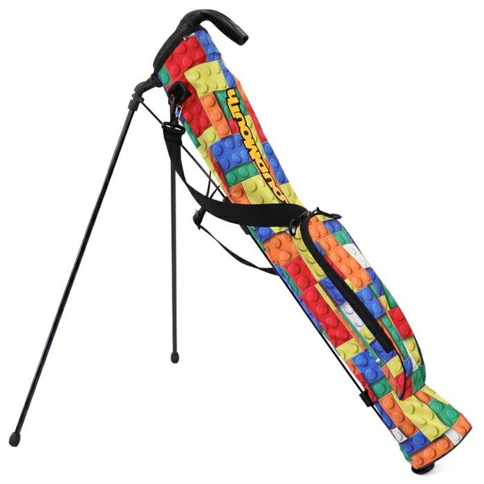 G1497 ラウドマウス スタンド式キャディバッグ 折りたたみ式 スター柄