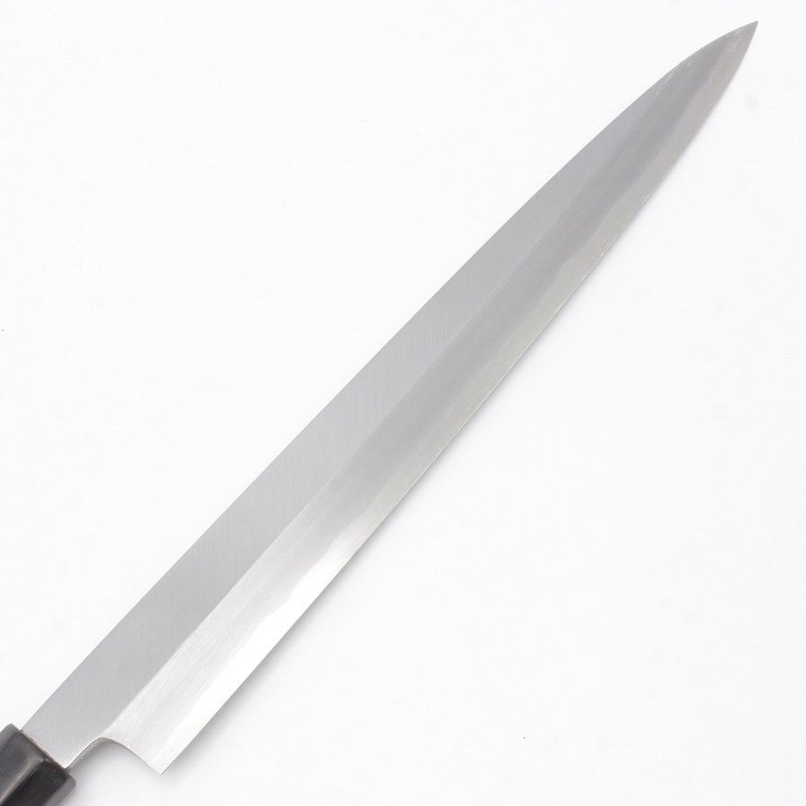 新品】源昭忠 青鋼DX 賜台覧 柳刃 一尺 八角柄 刃渡り約300mm 和