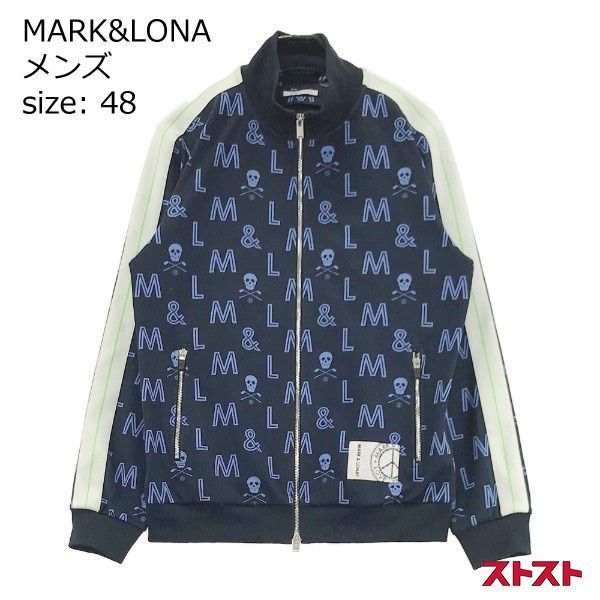 【超美品】マークアンドロナ　フルジップジャケット　メンズ　48 MARK&LONA 【超美品】マークアンドロナ ジャケットブルゾン