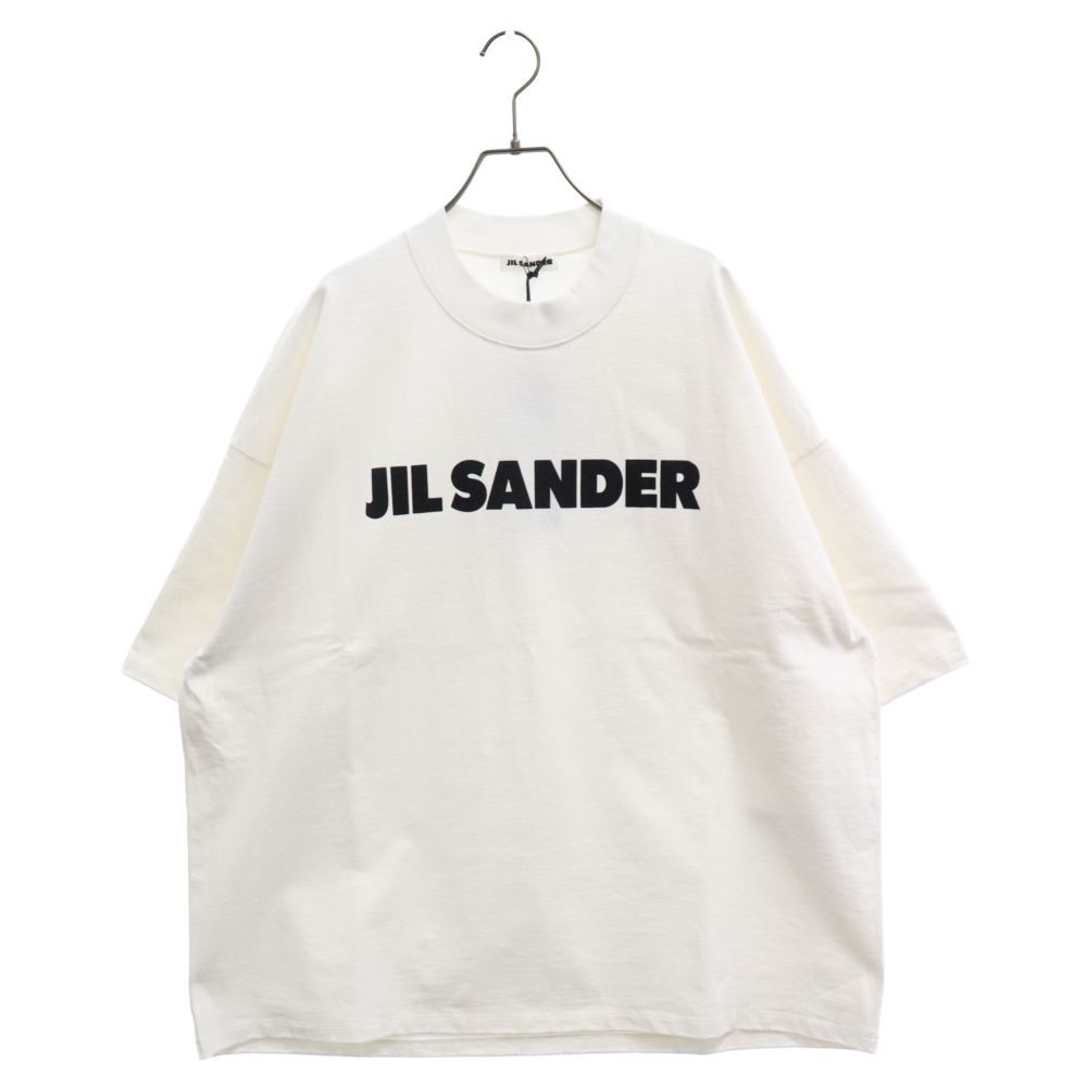 JIL SANDER ジルサンダー 19AW ボトルネック オーバーサイズ 半袖Tシャツ ホワイト JSMP707020