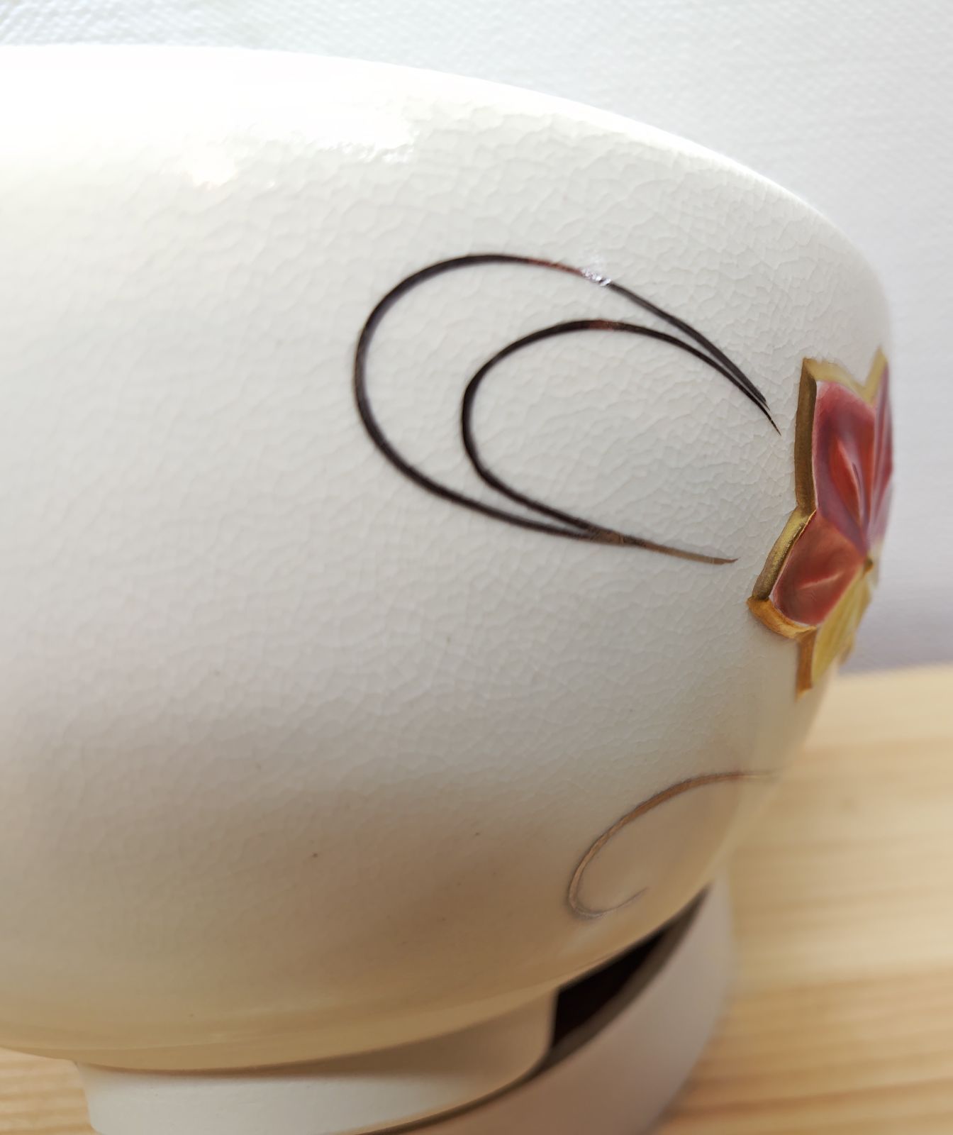 送料込【逢絢亭】茶道具 茶碗 京焼 仁清写 つくばねの図 裏千家書付 永楽即全 送料込【逢絢亭】茶道具 茶碗 京焼 仁清写 つくばねの図 裏