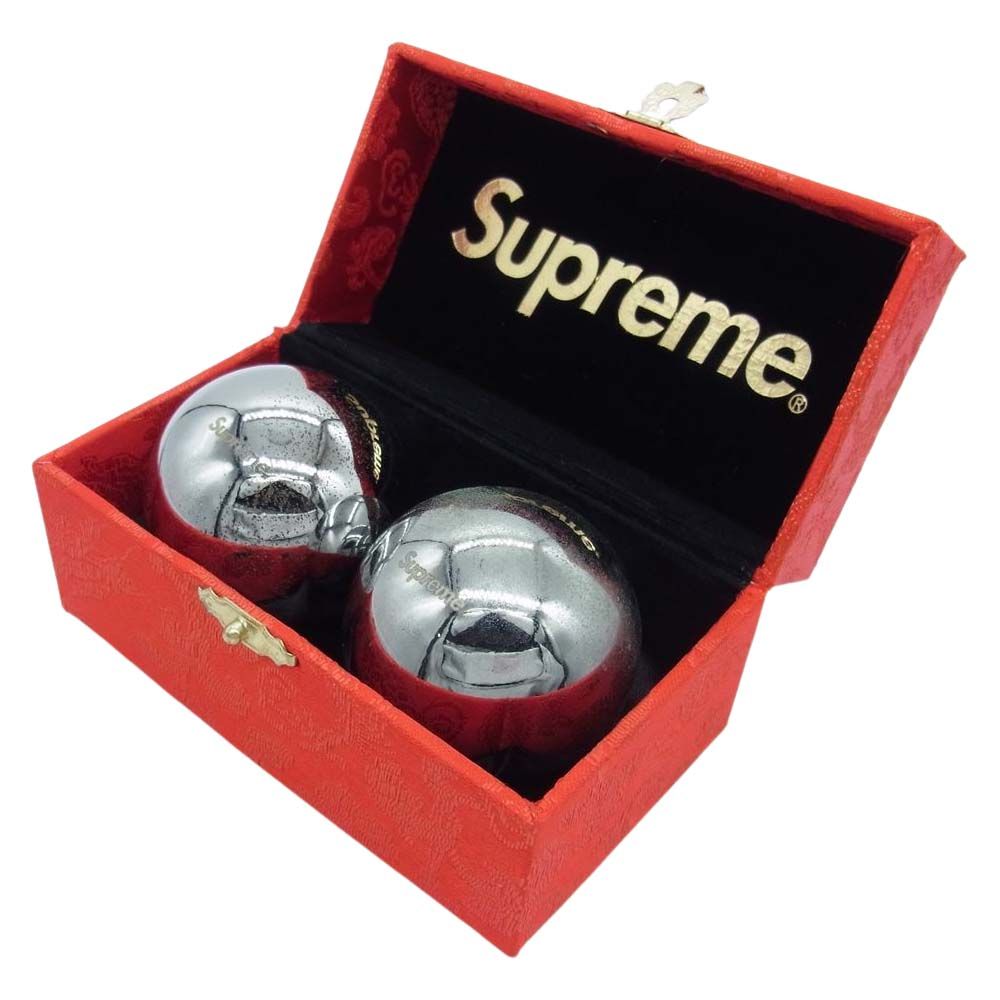 Supreme シュプリーム その他アクセサリー 15AW Baoding Balls 健身球 ボール シルバー系【中古】 Supreme シュプリーム その他アクセサリー 15AW Baoding Balls 健身球