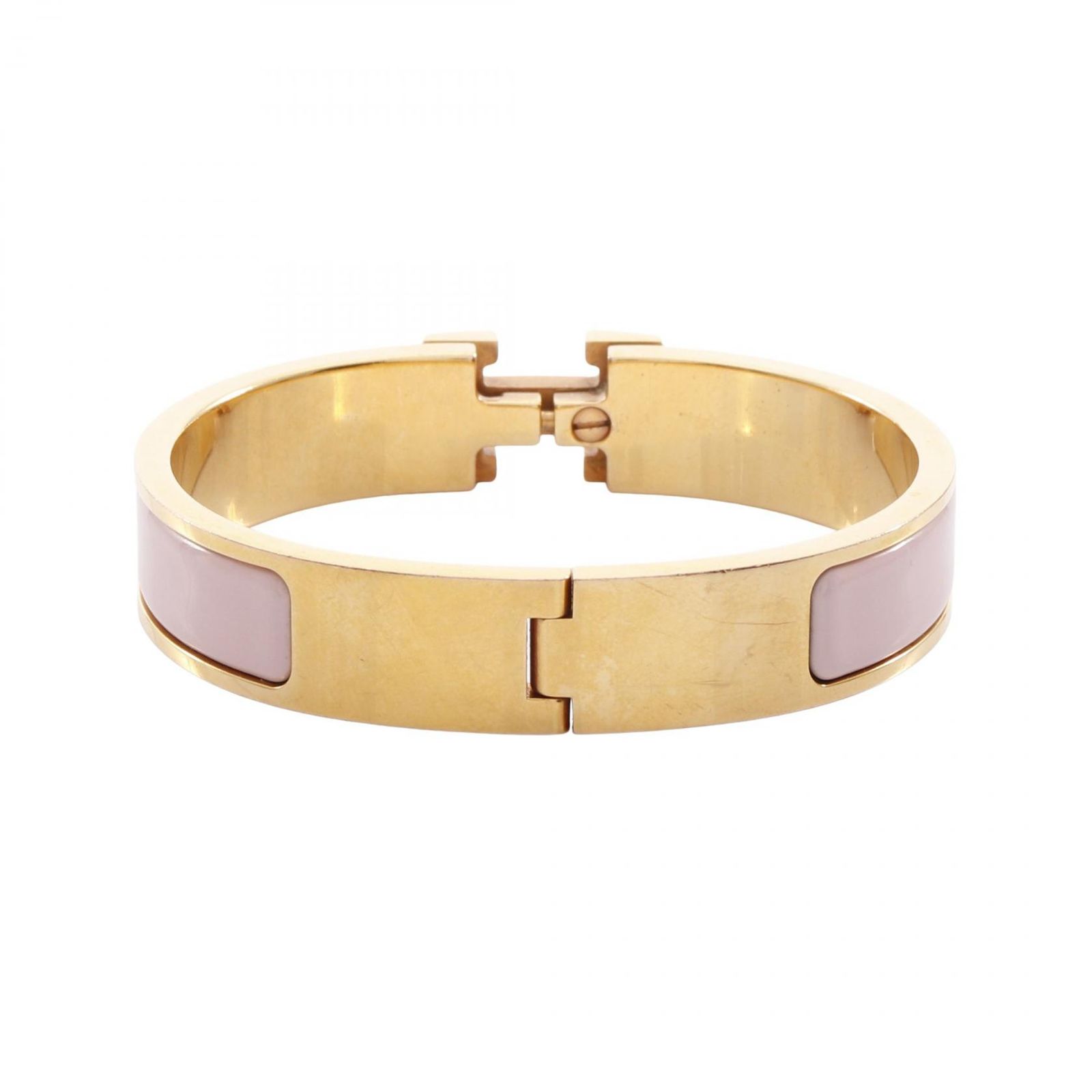 エルメス HERMES バングル クリックH PM GP ゴールドメッキ バングル レディース Used A