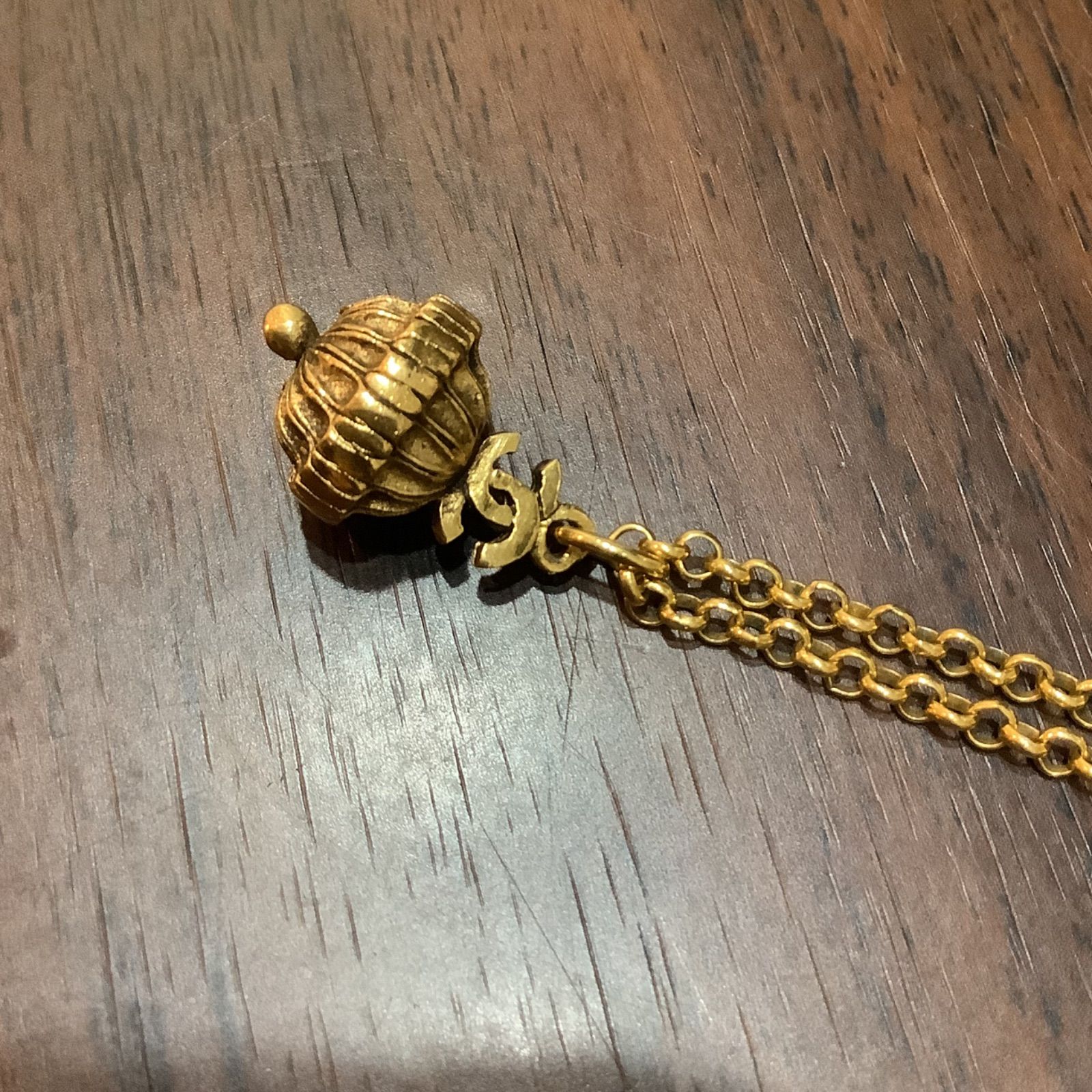 シャネル CHANEL VINTAGE チェーン ネックレス ゴールドカラー