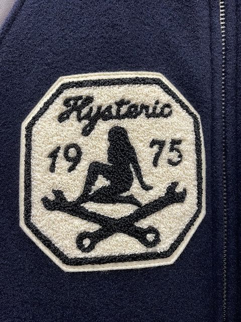 希少 HYSTERIC GLAMOUR ヒステリックグラマー ワッペン レザー