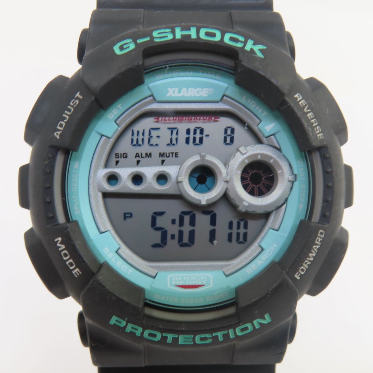 CASIO カシオ G-SHOCK × X-LARGE エクストララージ コラボ GD-100 クオーツ 腕時計
