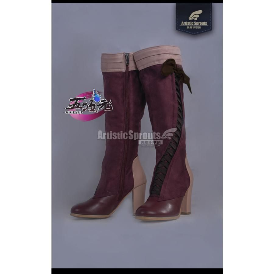 美萌 ヴァイオレット エヴァーガーデン コスプレ 靴 ブーツ ft 251708