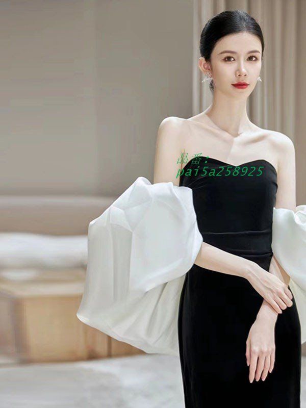 マーメイド ドレス 大人 ピアノ 発表会 ロングドレス 演奏会 小さいサイズ ベアショルダー 母親 大きいサイズ 演奏会用ドレス 結婚式 pai5a258925