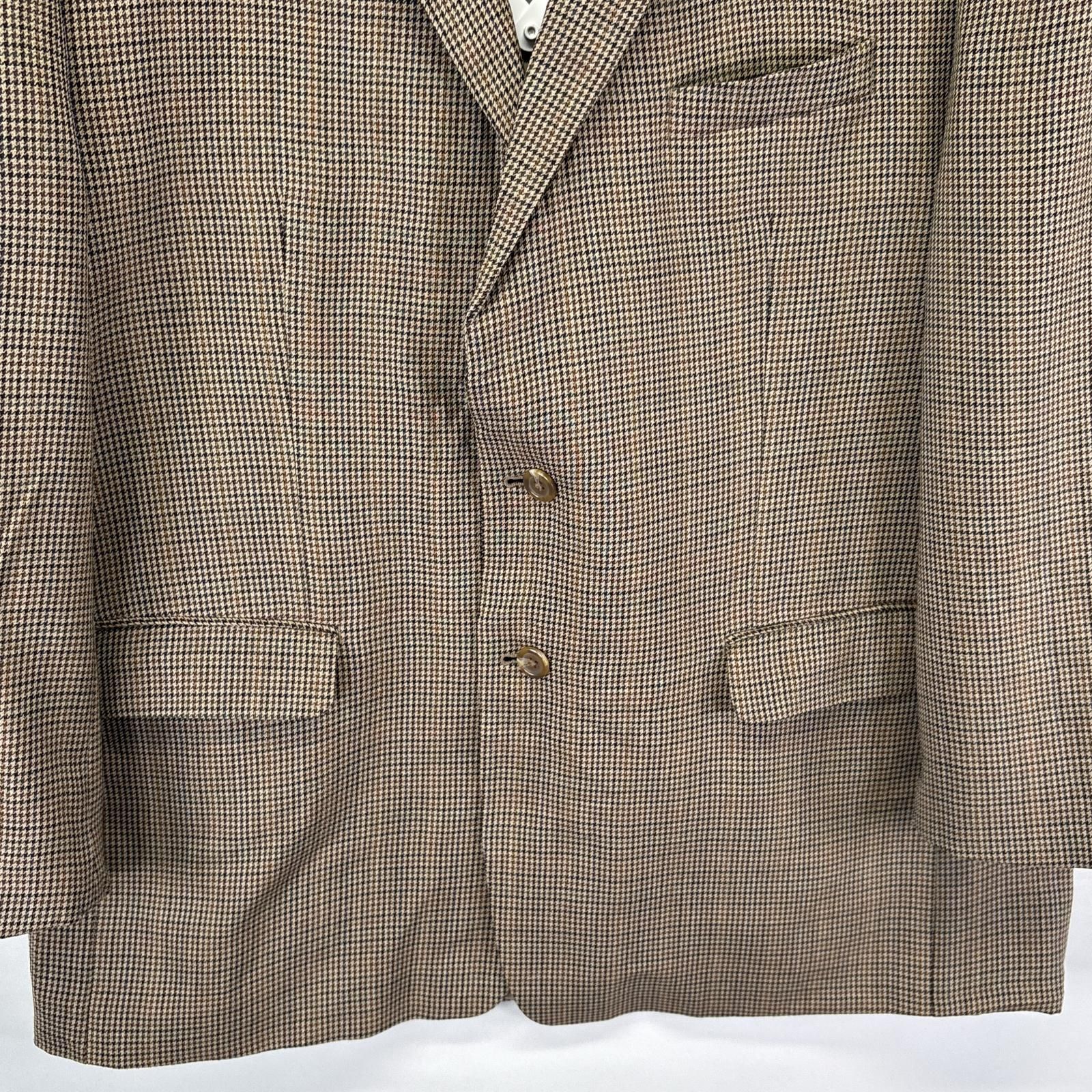 ラルフローレン　テーラードジャケット　千鳥格子　カシミヤ　裏地シルク m14209041670_1.jpg?1738116285