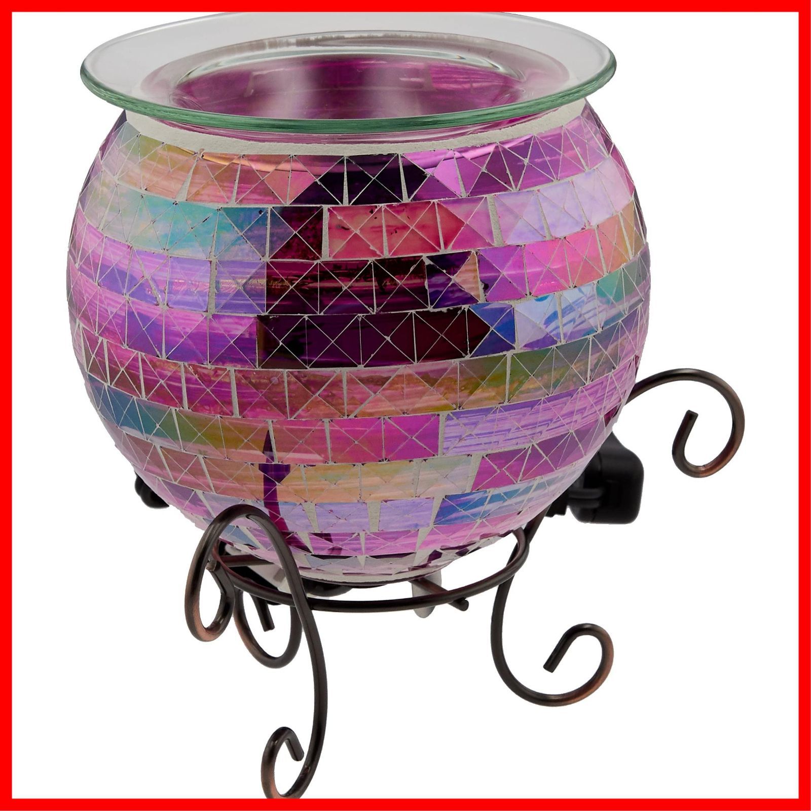 モザイクアロマライトマイマールピンク 21322 イシグロ W 140 H 160 D 150 mm ピンク デザイン小物 Ishiguro