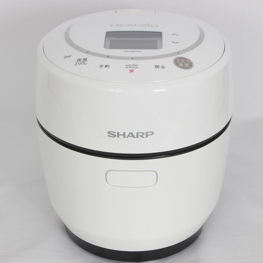シャープ ヘルシオ ホットクック KN-HW10G-W 水なし自動調理鍋