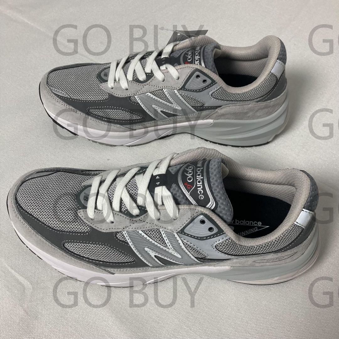 美品   New Balance NB 990 GY3 スニーカー グレー レディース/メンズ  スニーカー 箱付 23cm-28cm