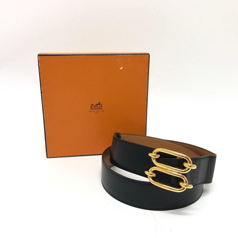 HERMES エルメス ベルト シェーヌダンクル レザー - メルカリ