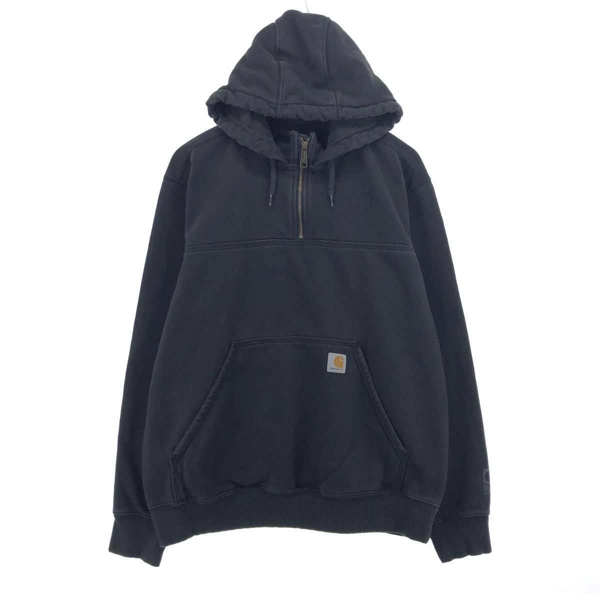古着 カーハート Carhartt ORIGINAL FIT スウェットハーフジップパーカー メンズL相当/eaa463105