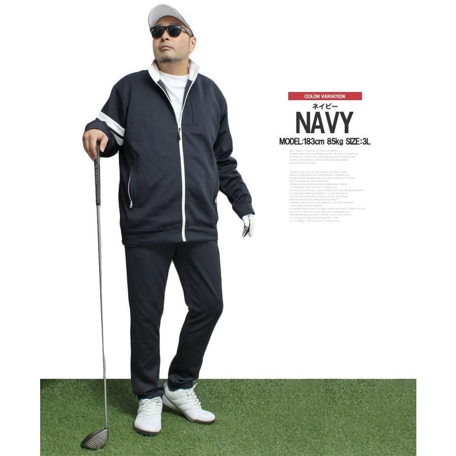 新品】 【M～5L ネイビー】 ゴルフウェア 激安 ゴルフウェア メンズ