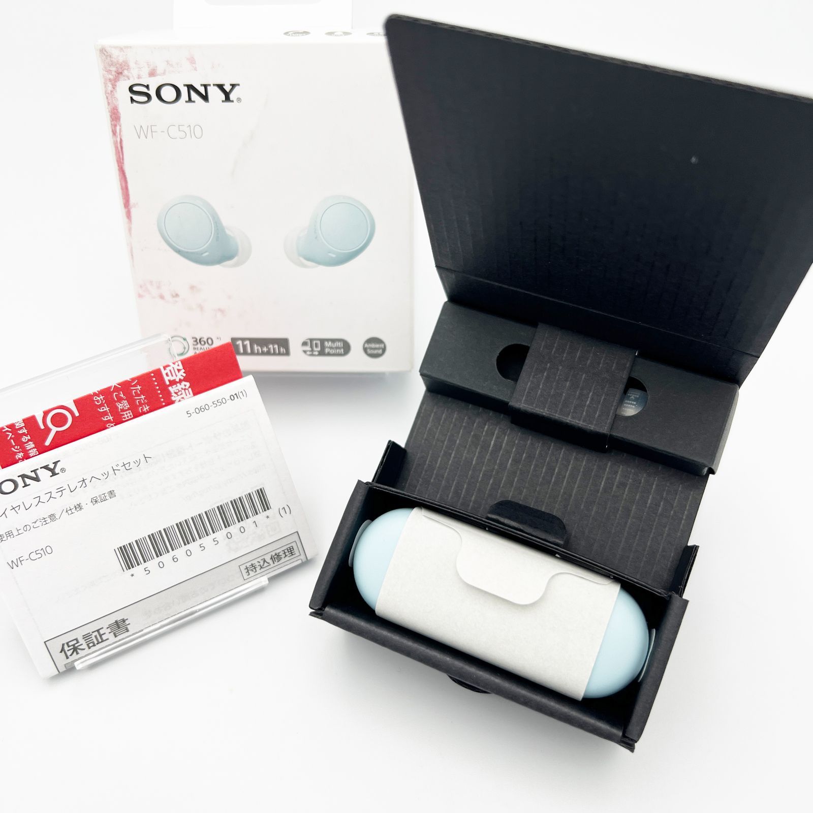 SONY WF-C510 ブルー 開封・未使用】SONY ソニー ワイヤレスイヤホン