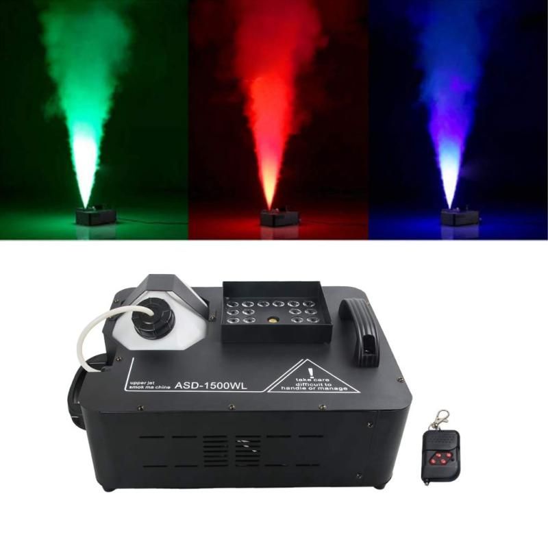 Sharelife 1500W 赤、緑、青のLED リモコン ポータブル 白い煙 Sharelife 1500W 赤、緑、青のLED リモコン ポータブル 白い煙
