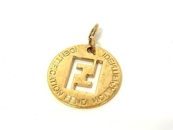 □美品□ FENDI フェンディ ペンダントトップ ネックレストップ