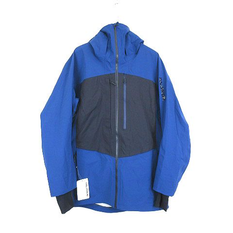 未使用品 サロモン Salomon FORCE 3L JKT 3レイヤー スキーウェア シェルジャケット NAVY PEONY/NIGHT SKY LC18552 L メンズ レディース サロモン Salomon FORCE 3L JKT 3レイヤー スキーウェア シェル